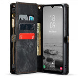 CaseMe Samsung Galaxy A14 Fodral 008 Series Löstagbart Skal Svart