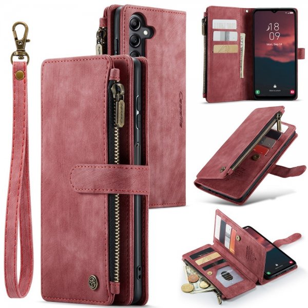 CaseMe Samsung Galaxy A14 Fodral C30 Series Röd