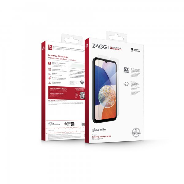 ZAGG InvisibleShield Samsung Galaxy A14 Skärmskydd Glass Elite