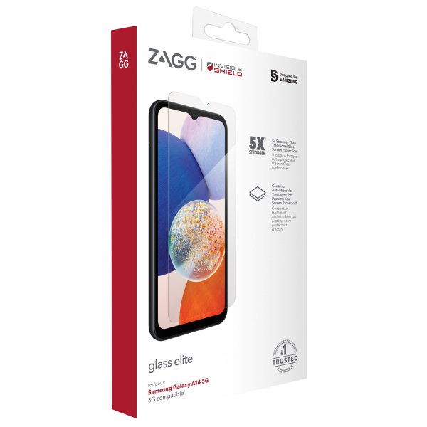 ZAGG InvisibleShield Samsung Galaxy A14 Skärmskydd Glass Elite