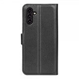 Samsung Galaxy A14 Fodral Litchi Svart