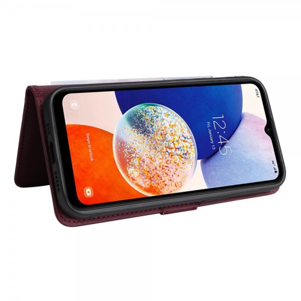 Betopnice Samsung Galaxy A14 Fodral med Löstagbart Skal 005 Röd