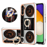 Samsung Galaxy A14 Skal med Finger Ring Motiv Radio