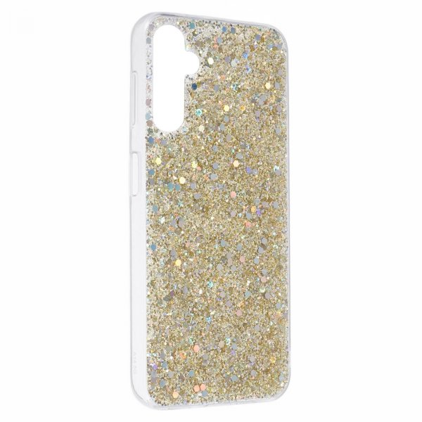 Nordic Covers Samsung Galaxy A14 Skal Sparkle Series Citrine Gold