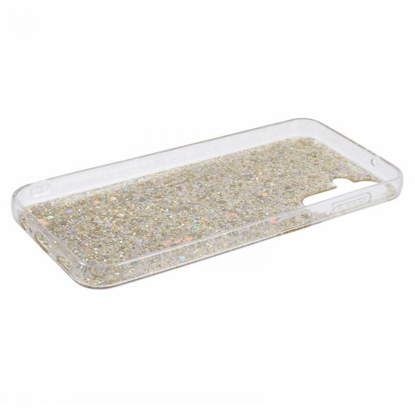 Nordic Covers Samsung Galaxy A14 Skal Sparkle Series Citrine Gold