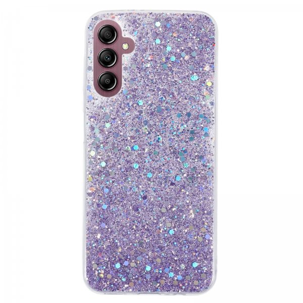 Nordic Covers Samsung Galaxy A14 Skal Sparkle Series Lilac Purple