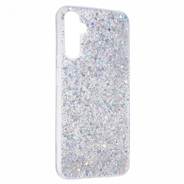 Nordic Covers Samsung Galaxy A14 Skal Sparkle Series Stardust Silver
