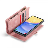 CaseMe Samsung Galaxy A15 Fodral 008 Series Löstagbart Skal Rosa