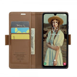 CaseMe Samsung Galaxy A15 Fodral 023 Series Brun
