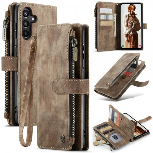 CaseMe Samsung Galaxy A15 Fodral C30 Series Brun