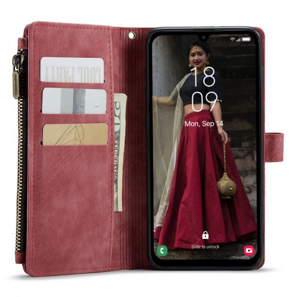 CaseMe Samsung Galaxy A15 Fodral C30 Series Röd