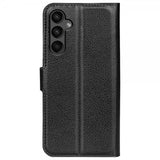 Samsung Galaxy A15 Fodral Litchi Svart
