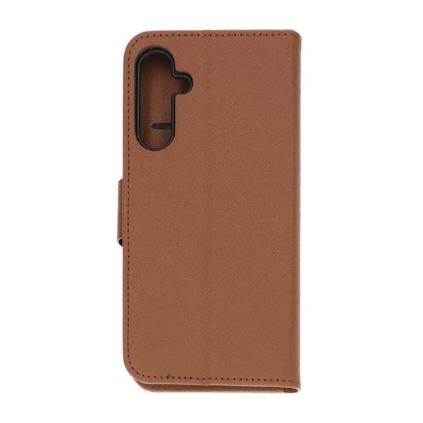 Samsung Galaxy A15 Fodral med Stativ Brun