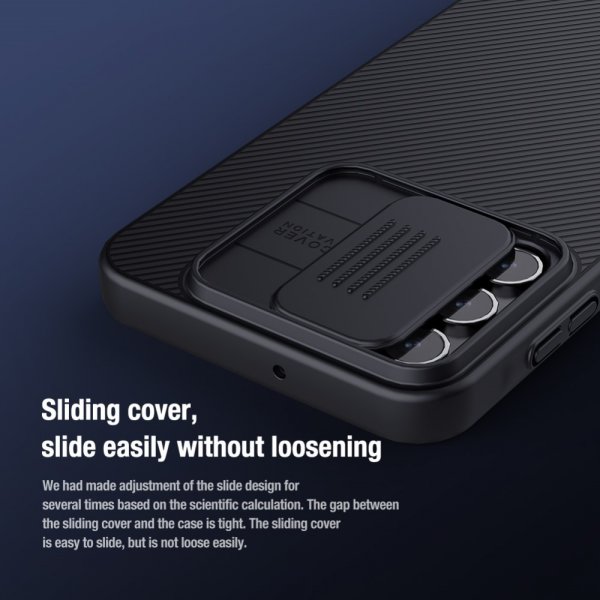 Nillkin Samsung Galaxy A15 Skal CamShield Svart