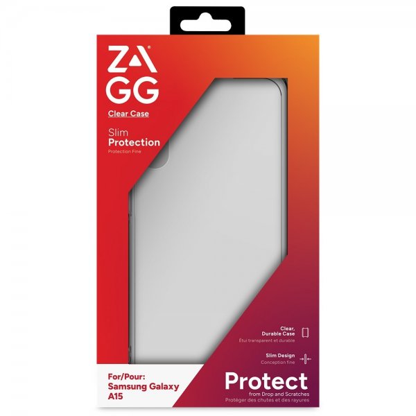 ZAGG Samsung Galaxy A15 Skal Clear Case Transparent