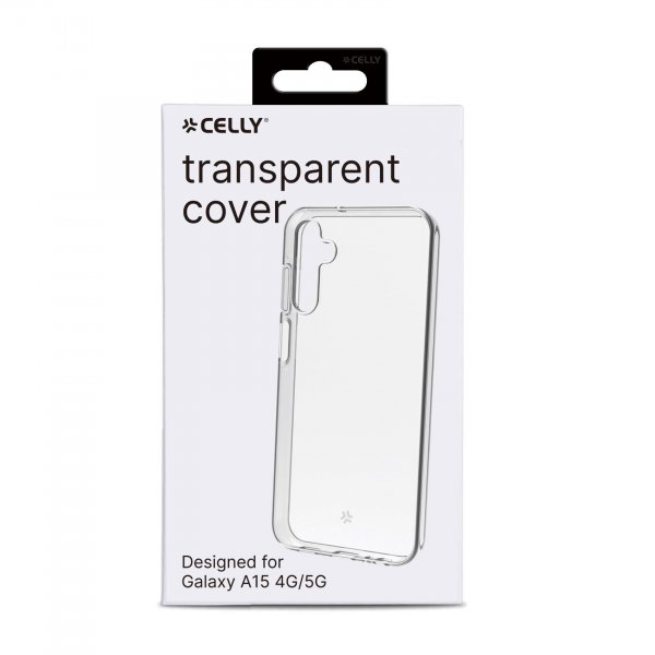Celly Samsung Galaxy A15 Skal GELSKIN Transparent