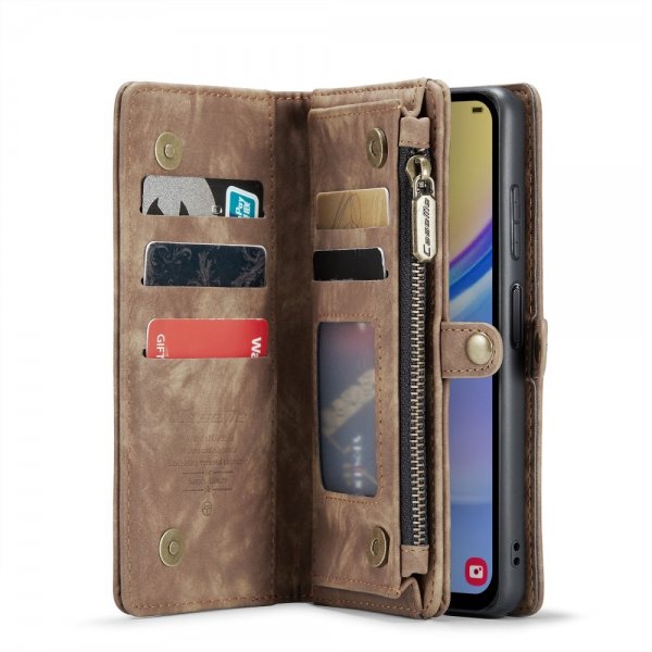 CaseMe Samsung Galaxy A16 Fodral 008 Series Löstagbart Skal Brun