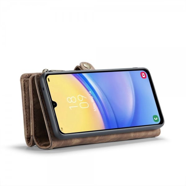 CaseMe Samsung Galaxy A16 Fodral 008 Series Löstagbart Skal Brun