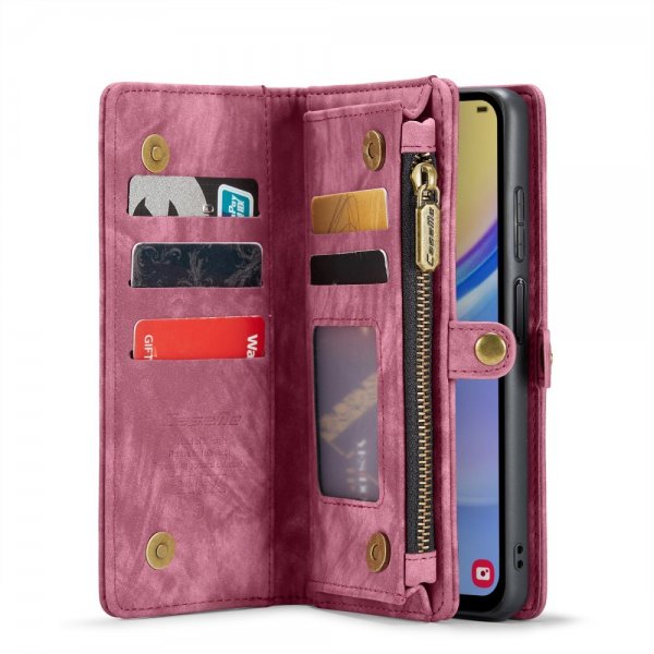 CaseMe Samsung Galaxy A16 Fodral 008 Series Löstagbart Skal Röd
