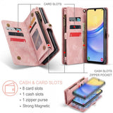 CaseMe Samsung Galaxy A16 Fodral 008 Series Löstagbart Skal Rosa
