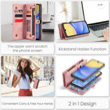 CaseMe Samsung Galaxy A16 Fodral 008 Series Löstagbart Skal Rosa