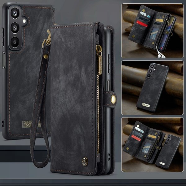 CaseMe Samsung Galaxy A16 Fodral 008 Series Löstagbart Skal Svart