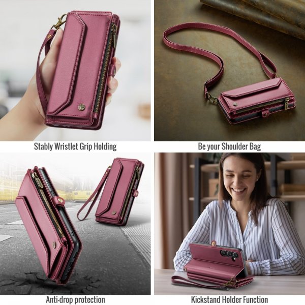 CaseMe Samsung Galaxy A16 Fodral C36 Series Röd