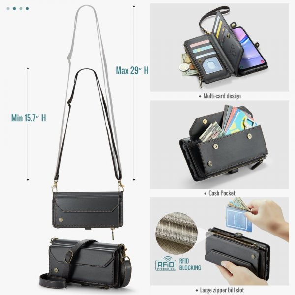 CaseMe Samsung Galaxy A16 Fodral C36 Series Svart