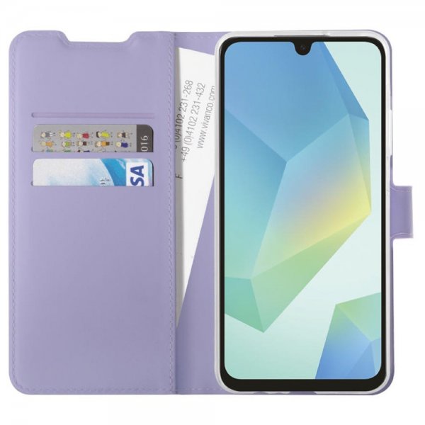 Vivanco Samsung Galaxy A16 Fodral Classic Wallet Lavendel
