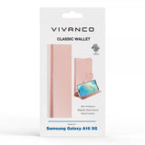 Vivanco Samsung Galaxy A16 Fodral Classic Wallet Roseguld