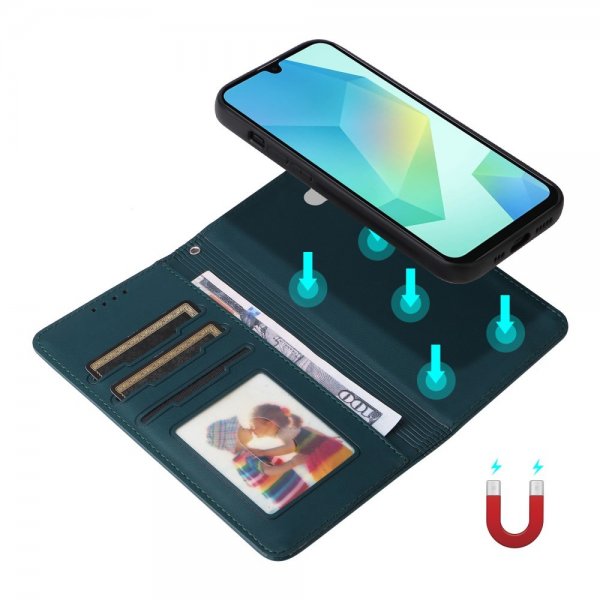 Betopnice Samsung Galaxy A16 Fodral med Löstagbart Skal 005 Blå