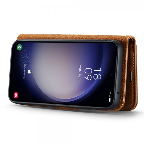 Dg.Ming Samsung Galaxy A16 Fodral med Löstagbart Skal Brun