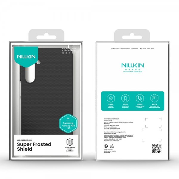 Nillkin Samsung Galaxy A16 Skal Super Frosted Shield Svart