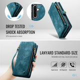 CaseMe Samsung Galaxy A17 Fodral 008 Series Löstagbart Skal Blå