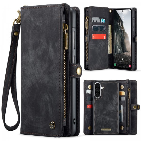 CaseMe Samsung Galaxy A17 Fodral 008 Series Löstagbart Skal Svart