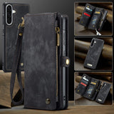 CaseMe Samsung Galaxy A17 Fodral 008 Series Löstagbart Skal Svart
