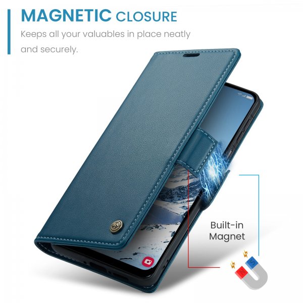 CaseMe Samsung Galaxy A17 Fodral 023 Series Blå