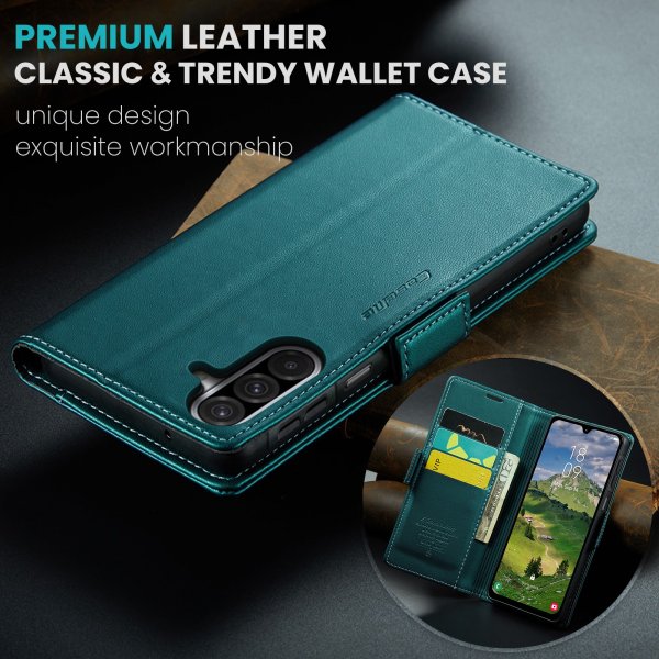CaseMe Samsung Galaxy A17 Fodral 023 Series Grön