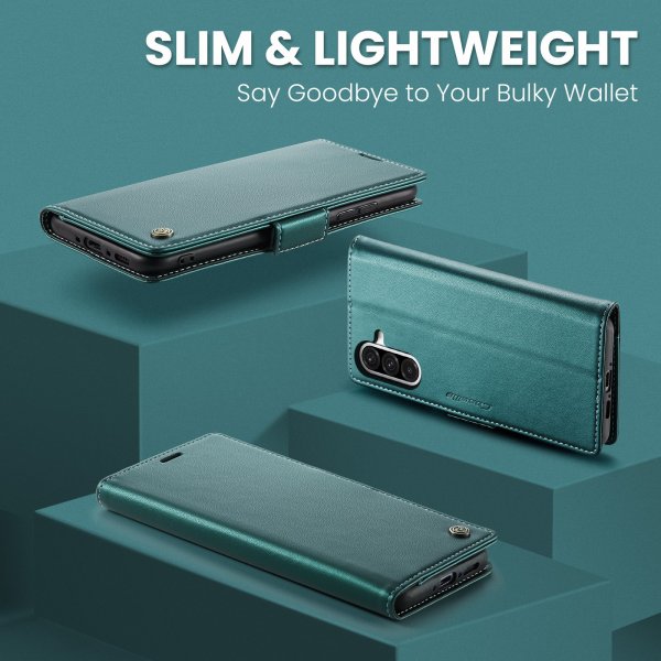 CaseMe Samsung Galaxy A17 Fodral 023 Series Grön