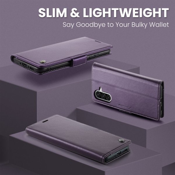 CaseMe Samsung Galaxy A17 Fodral 023 Series Lila