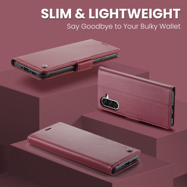 CaseMe Samsung Galaxy A17 Fodral 023 Series Röd