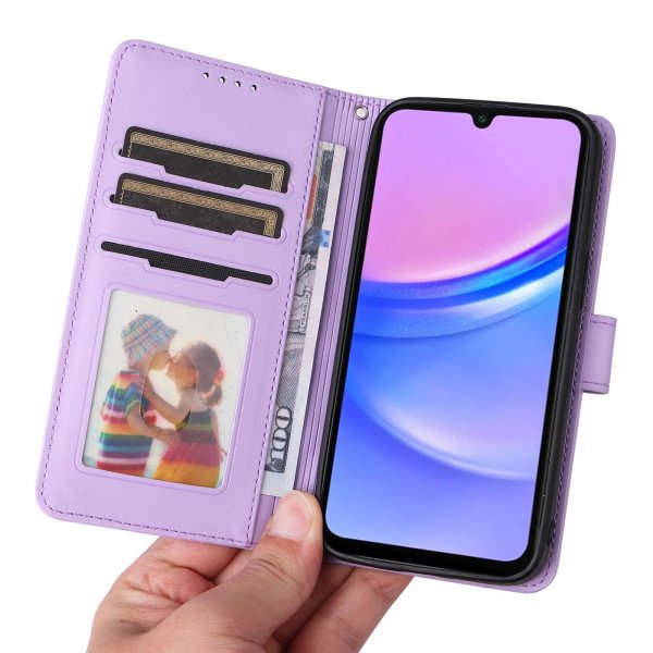 Betopnice Samsung Galaxy A17 Fodral med Löstagbart Skal 005 Lila
