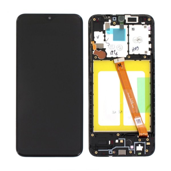 Samsung Galaxy A20e (SM-A202F) LCD Skärm med Display Original - Svart