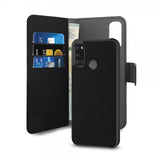Puro Samsung Galaxy A21s Fodral Wallet Detachable 2 in 1 Svart