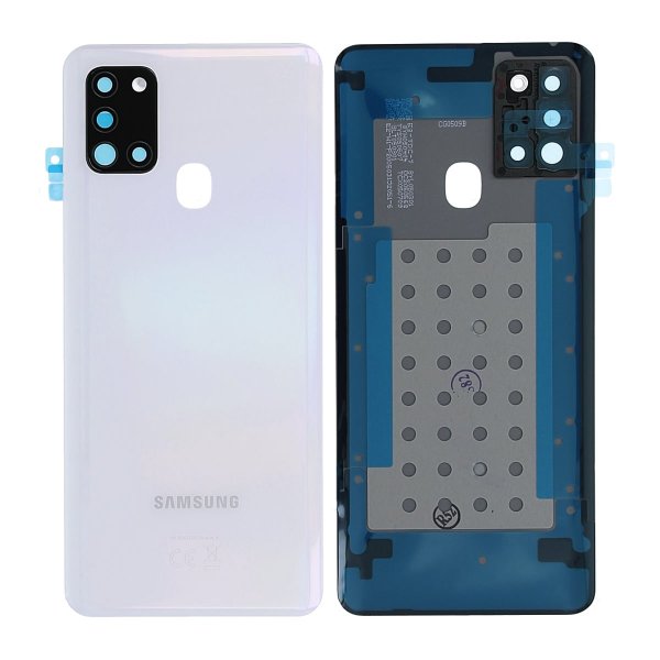 Samsung Galaxy A21s (SM-A217F) Baksida Original - Vit