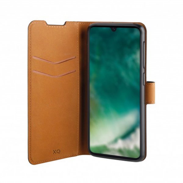 Xqisit Samsung Galaxy A22 5G Fodral Slim Wallet Selection Svart