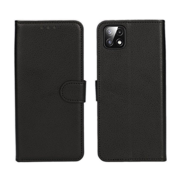 Samsung Galaxy A22 5G Fodral med Stativ Svart