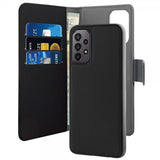 Puro Samsung Galaxy A23 5G Fodral Wallet Detachable 2 in 1 Svart