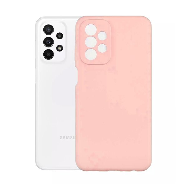Samsung Galaxy A23 5G Skal Silikon Rosa