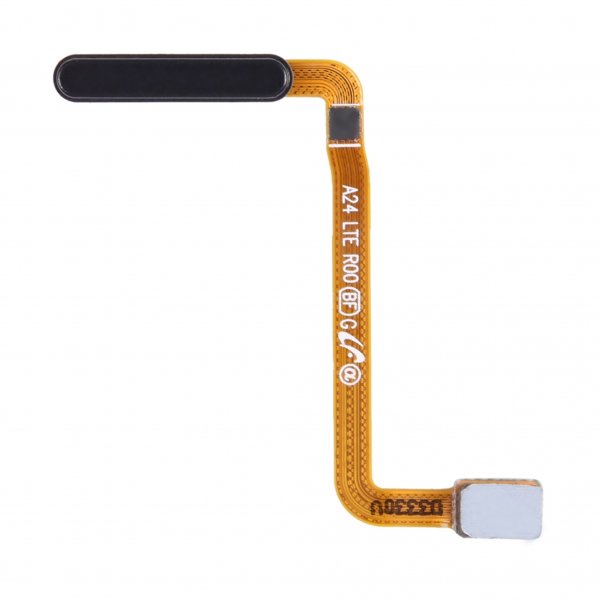 Samsung Galaxy A24 Fingeravtrycksläsare med flexkabel - Svart
